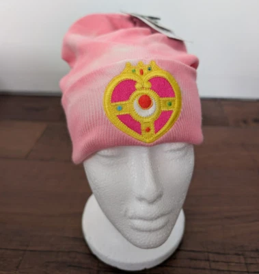 NEW Sailor Moon Crystal season 3 pink beanie Bioworld NWT - Image 1 of 4
