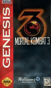 Mortal Kombat 3 - Sega Genesis 1995 casi como nuevo probado garantizado - Imagen 1 de 8