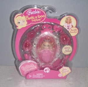 2008 Mattel Barbie Peek-A-Boo Petites DEIDRE DIAMOND SPARKLE SWEETIES #16 *NRFP - Picture 1 of 5