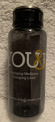 Botella de agua University of Iowa Healthcare h2go, Tritan, 33,8 OZ, bebidas frías Foto 1 de 4