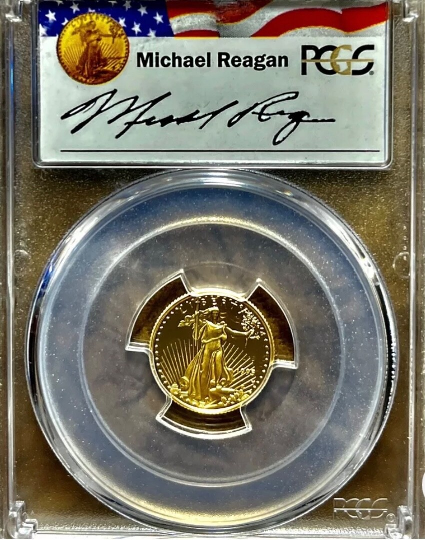 PCGS Certified PR 69 American Eagle Gold Bullion Coins for