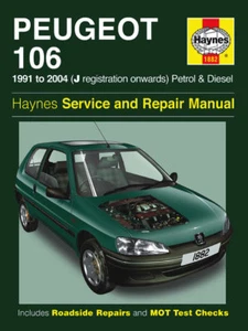 1882 Peugeot 106 1991 - 2004 Haynes Service and Repair Manual - Picture 1 of 2
