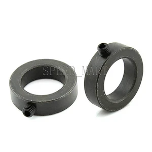 Juego de 2 collares de tope de taladro de anillo dividido brocas exactas de punta de brazalete 45x65x14 mm - Imagen 1 de 3