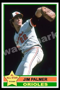 1976 style JIM PALMER Baltimore Orioles Poster MLB Sports ACTION Photo 16x24in - Picture 1 of 1
