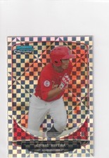 2013 BOWMAN CHROME XFRACTORS /100 RC CHRIS RIVERA CARDINALS MINI SP RARE Z1590