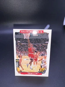 Michael Jordan 1996/97 UD Coll. Choice "Bulls Victory Tour" Card #26 - Picture 1 of 4