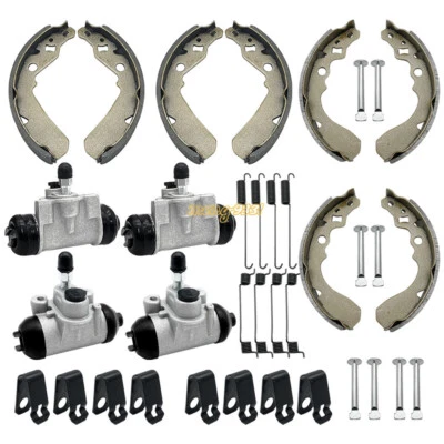 Cilindros de rueda de freno delanteros traseros los 4 para Kawasaki KAF300 Mule 500 520 550 UTV Foto 1 de 4
