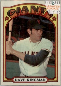 Dave Kingman San Francisco Giants Chicago Cubs Los Angeles Dodgers 42 disponibles - Imagen 1 de 25
