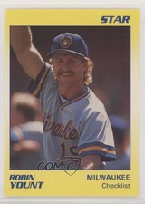 1990 Star Robin Yount Yellow Robin Yount #1 HOF