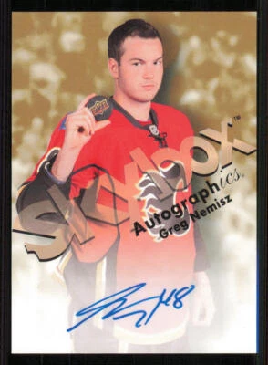 2012-13 Fleer Retro AUTOics 1999 #99GN Greg Nemisz D - Image 1 of 2