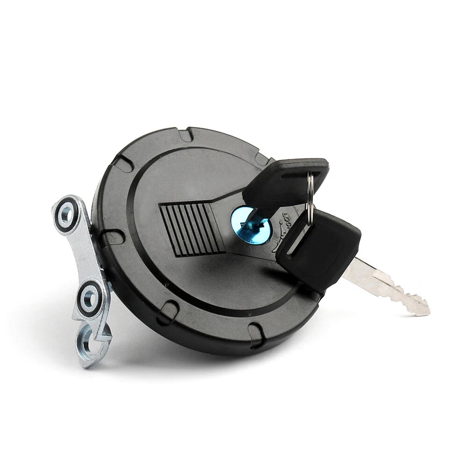 1X Fuel Gas Tank Cap With 2 Keys for Kawasaki KLX250  D-Tracker;KLX250SF;KMX200 Foto 1 de 4