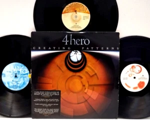 4 Hero - Creating Patterns 3LP 2001 UK ORIG Talkin' Loud House Roni Size Techno - Picture 1 of 3