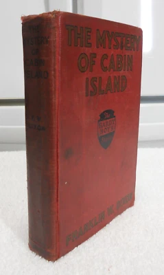 Hardy Boys #8 The Mystery of Cabin Island 1929A-1 RedBook No dj 1stEd & 1stPrint - Image 1 of 4