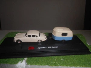 Mailbu International Jaguar MK11 con caravan #60097 - Foto 1 di 6