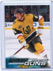 2022-23 Upper Deck Series 1 Young Guns Kaedan Korczak Rookie   Card 218