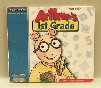 PBS The Learning Company Arthur's 1st Grade Windows Macintosh Computer Game - Image 1 of 4