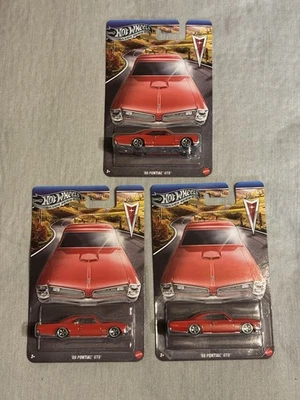 Hot Wheels Silver Series '66 Pontiac GTO 2025 base metálica muy buen estado lote de 3 Foto 1 de 4
