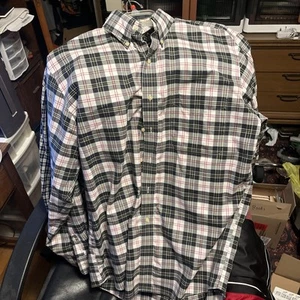 5 Joseph Bank Shirts Plaid Button Up Medium - Picture 1 of 4