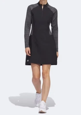 Новый с Ярлыками $110 Adidas Ultimate365 длинным рукавом IP4303 платье черный гольф женщин sz M - Изображение 1 из 4