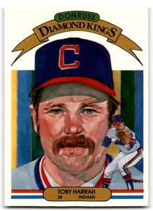 Toby Harrah 1983 Donruss Diamond Kings #13 Cleveland Indians - Picture 1 of 2