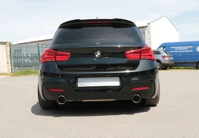 FOX Sportauspuff BMW 1er F20/F21, 2018-2019, 118i 1.5l 136PS, Endrohr 2x100mm - Bild 1 von 2