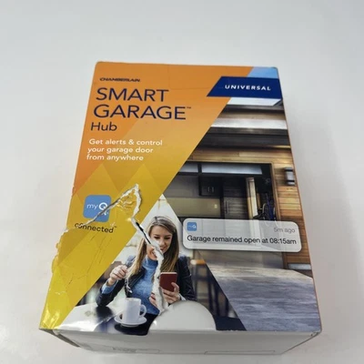 CHAMBERLAIN Smart Garage Door Opener MyQ Wireless WiFi  Hub Remote Control New - Image 1 of 4