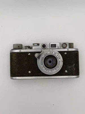 KMZ Zorki 1b EXPORT Version Eng Engraving 35mm Film Rangefinder Camera Body 125 - Photo 1/4