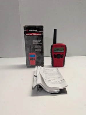 RadioShack 12-522 NOAA Weather Alert Radio SAME Public Alert w/ Box & Manual - Image 1 of 4