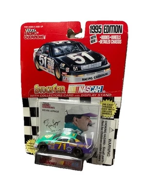 Oso de peluche Chevy Monte Carlo 1995 Racing Champions 1/64 Kevin Lepage #71 Vermont Foto 1 de 4