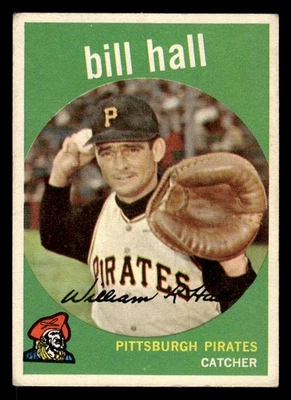 1959 Topps #49 Bill Hall - En muy buen estado-en muy buen estado *TedsCardShack* Foto 1 de 2