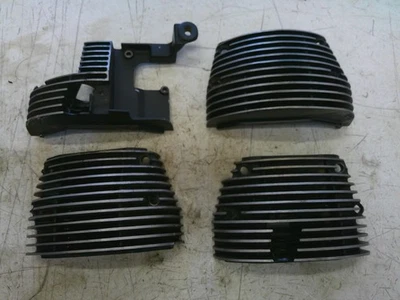 1998-2003 Honda shadow 750 VT750 left right engine top side cover set - Image 1 of 4