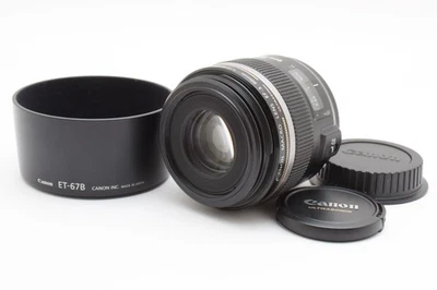 Lente macro AF Canon EF-S 60 mm f/2,8 USM con tapas de JAPÓN (Excelente++) Foto 1 de 4