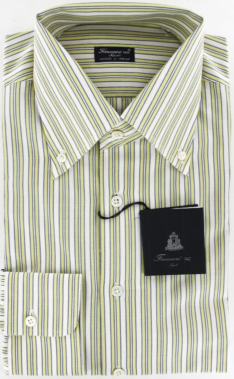 Camisa amarilla Finamore Napoli 15,75/40 Foto 1 de 4