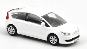 Modellino auto scala 1:87 Norev CITROËN C4 COUPE 2004 WHITE modellismo static... - Foto 1 di 1