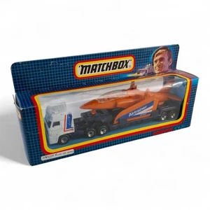 Matchbox Convoy Daf  Aircraft Transporter Airtrainer Toy Truck Boxed CY-21 Jet - Picture 1 of 10