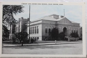 Minnesota MN Sauk Centre Library Junior High School Postcard Old Vintage Card PC - Picture 1 of 2