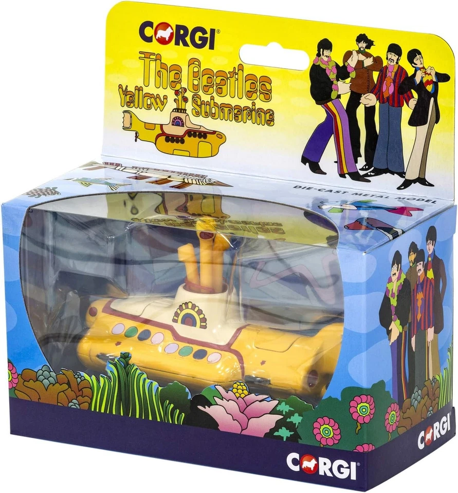 Corgi the Beatles Yellow Submarine 1 36 Scale Diecast Vehicle Model