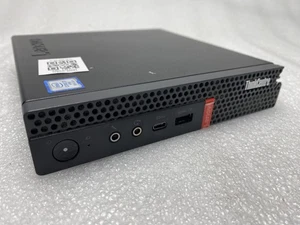 Lenovo ThinkCentre M920q Core i7-8700T 2.4GHz 8GB RAM 256GB SSD NO OS Fair - Afbeelding 1 van 6