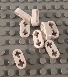 LEGO Lot of 8 White 1x2 Thin Technic Mindstorms Liftarm Pieces - Picture 1 of 1