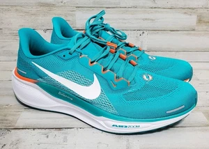 Nike Air Zoom Pegasus 41 Miami Dolphins scarpa da corsa uomo taglia 13 FZ5082-300 nuova - Foto 1 di 11