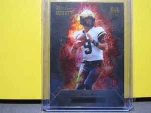 Tarjeta de novato 2023 J.J McCARTHY 3/50 WILD CARD ROOKIE HEAT HOLO VIKINGS QB - Imagen 1 de 1