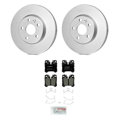 For Lexus LS460 07-17 Bosch QuietCast Premium Rear Brake Kit w Ceramic Pads Foto 1 de 2