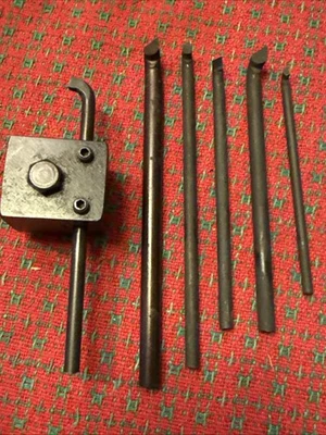 Vintage Lathe Boring Bar Set 6” Atlas Craftsman South Bend USA 🇺🇸 Excellent - Image 1 of 4
