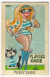 1973 Sunicrust Weg's Footy Funnies PUSSY CORIO - Picture 1 of 2