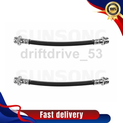 Par de mangueras de freno Sunsong para Chevrolet Aveo 2004 2005 2006 2007 2008 2009 Foto 1 de 4