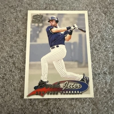 Pacific Paramount Derek Jeter 1999 #162 Salón de la fama Yankees de Nueva York Foto 1 de 4