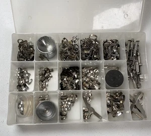 Large LOT of IVORY Dental Rubber Dam Clamps + Tofflemire Retainer Bands Matrix - Picture 1 of 5