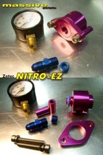 Nitro-EZ Nitrous Oxide N2O Fuel Rail Take-off Adapter Ford Focus Zetec 2.0 00-04