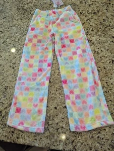 Preppy Goose Kids Girls Love More Soft Lounge Pants Pajamas size 7/8 - Picture 1 of 11