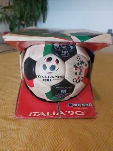 Pallone Mondo Italia '90 con Box - Foto 1 di 6